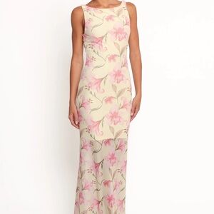 Petal & Pup Floral Mesh Maxi Dress